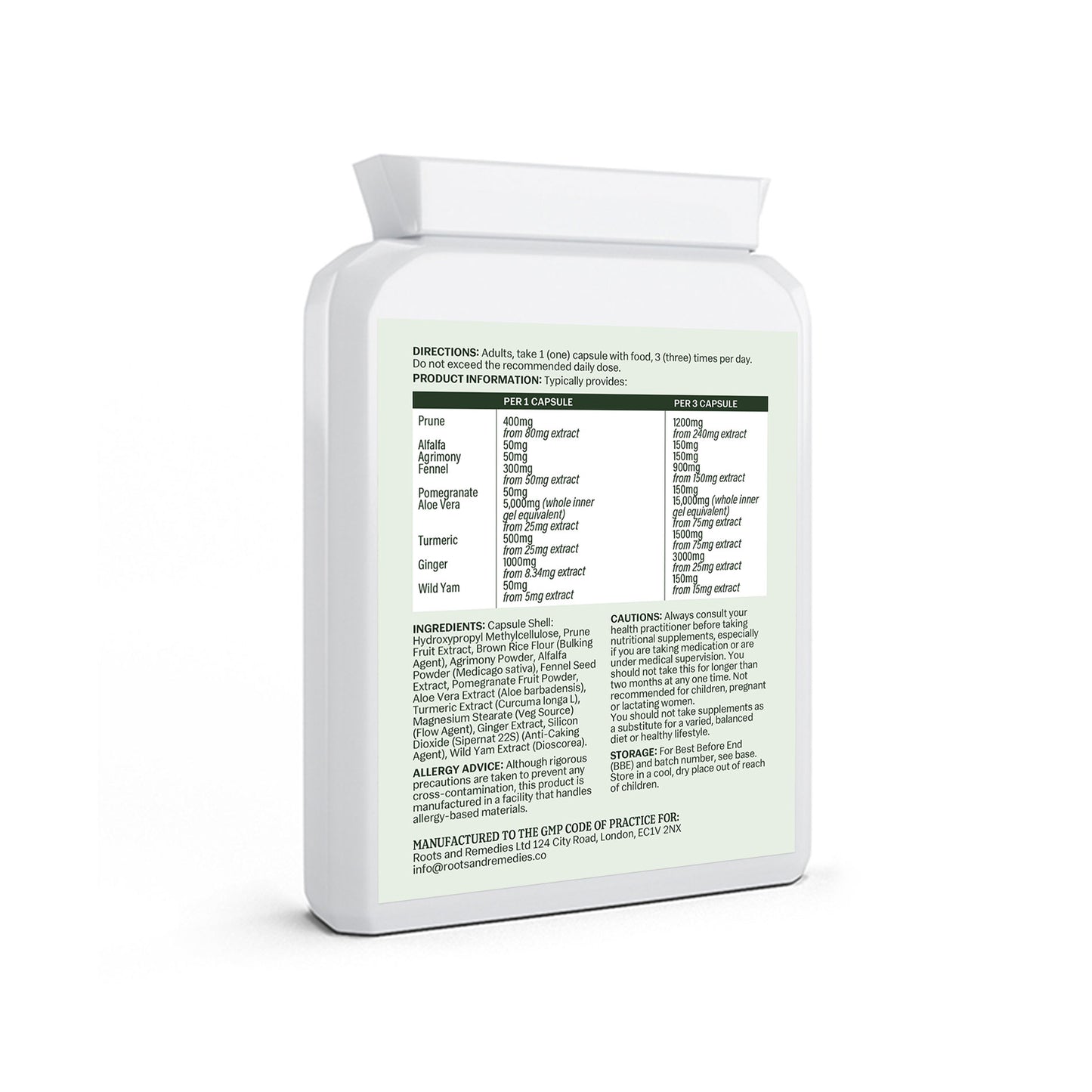 GUTROOT CLEANSE (Colon Cleanse)