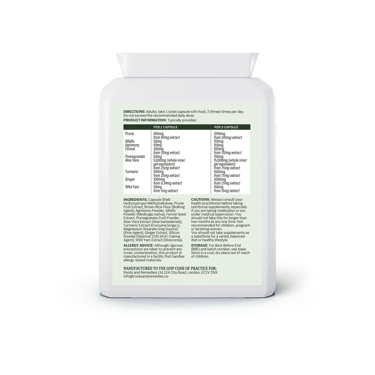 GUTROOT CLEANSE (Colon Cleanse)