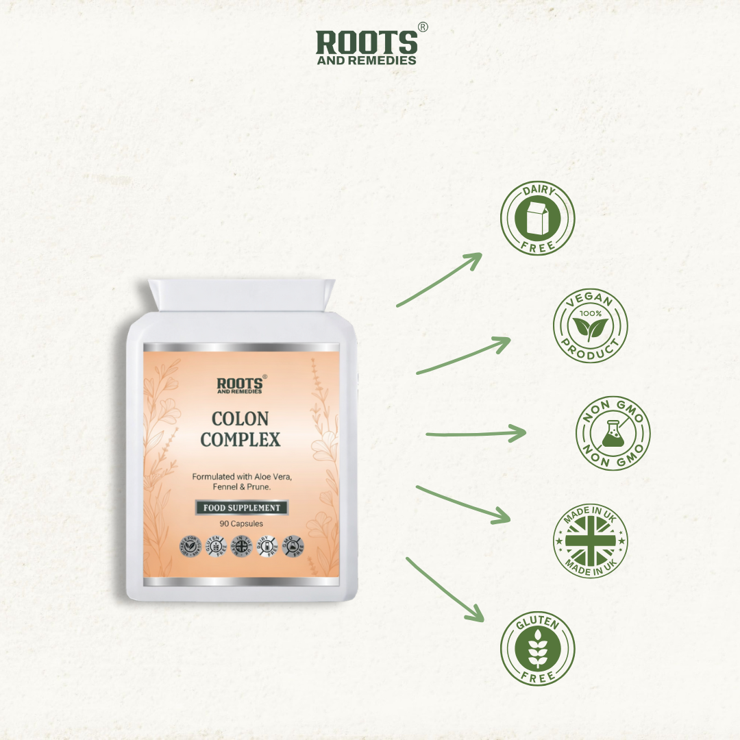 Roots & Remedies Colon Complex 90 Capsules