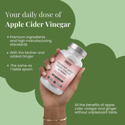 Roots & Remedies Leanroot Apple Cider Vinegar with The Mother 60 Gummies