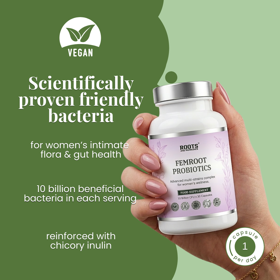 Roots & Remedies Femroot Probitoics for Women 30 Capsules