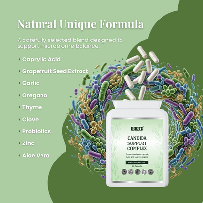 Roots & Remedies Candida Support Complex 60 Capsules