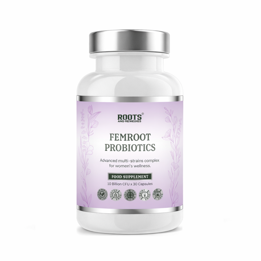 Roots & Remedies Femroot Probitoics for Women 30 Capsules