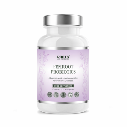 Roots & Remedies Femroot Probitoics for Women 30 Capsules