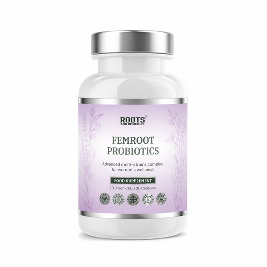 Roots & Remedies Femroot Probitoics for Women 30 Capsules